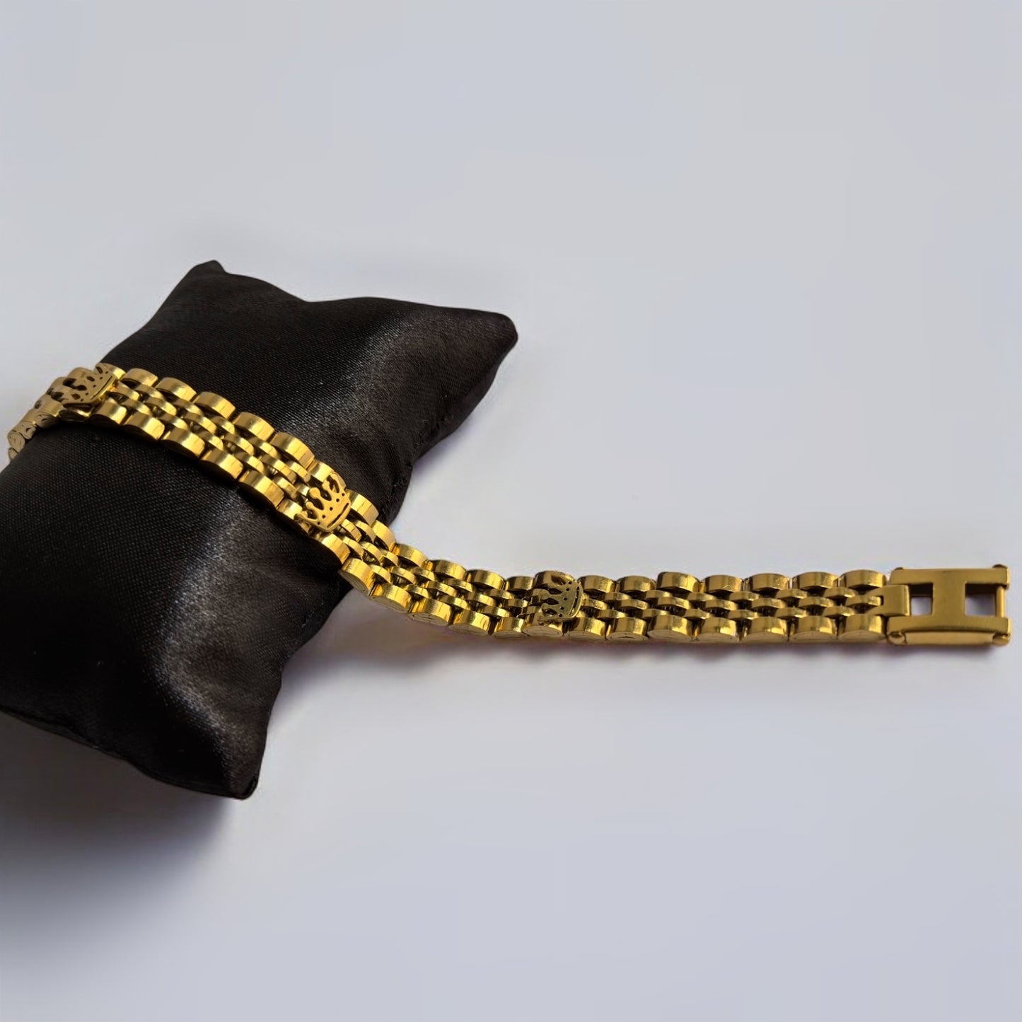 Esclava de Oro chapado Golden Crown