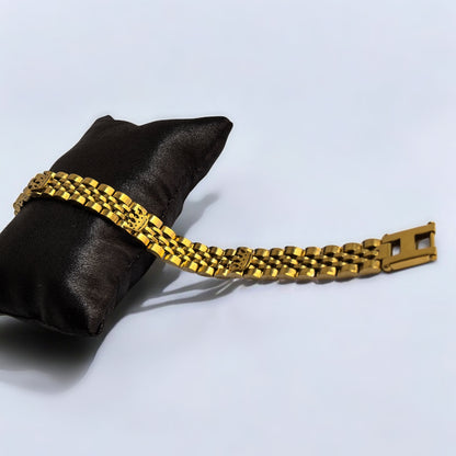 Esclava de Oro chapado Golden Crown