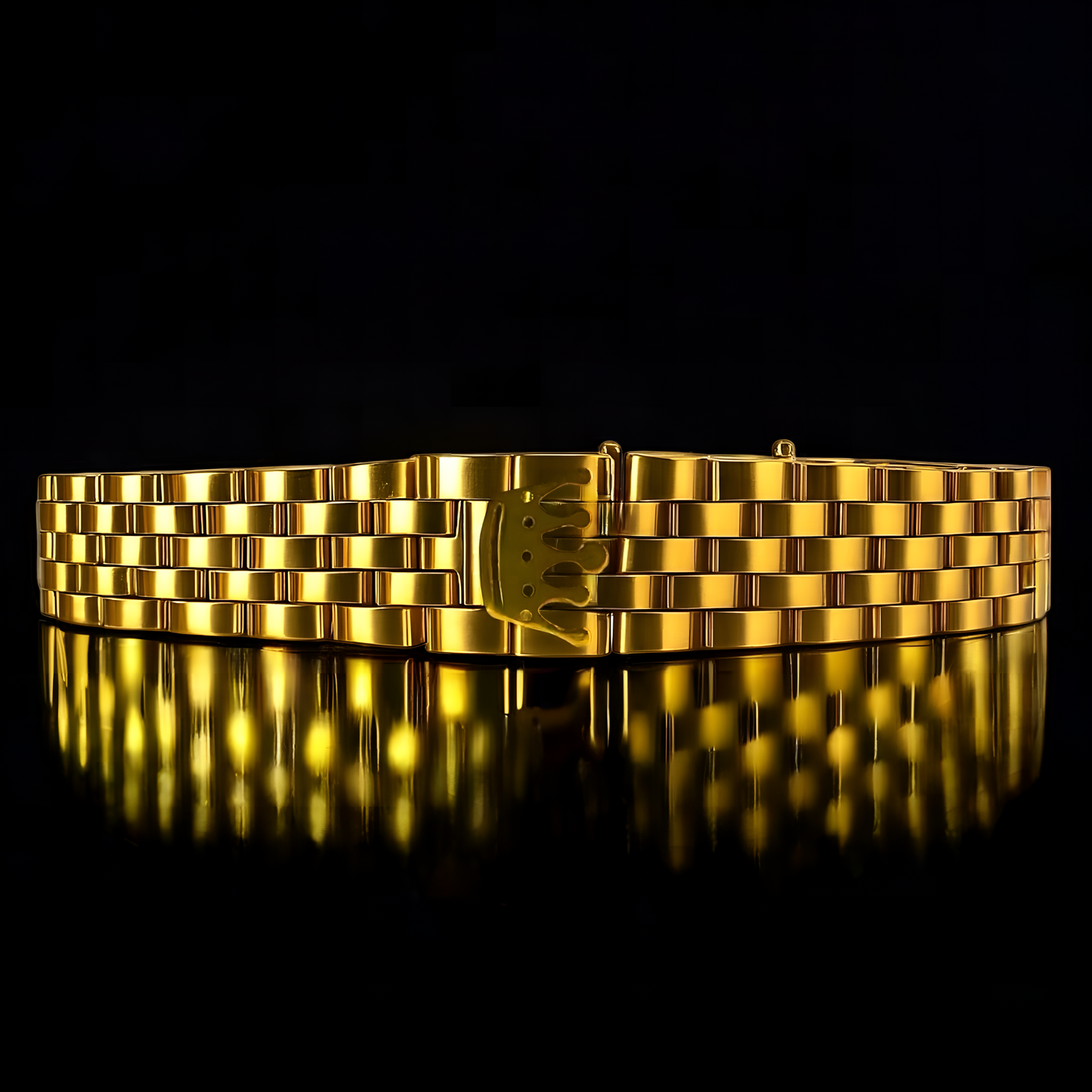 Esclava de Oro chapado Golden Crown