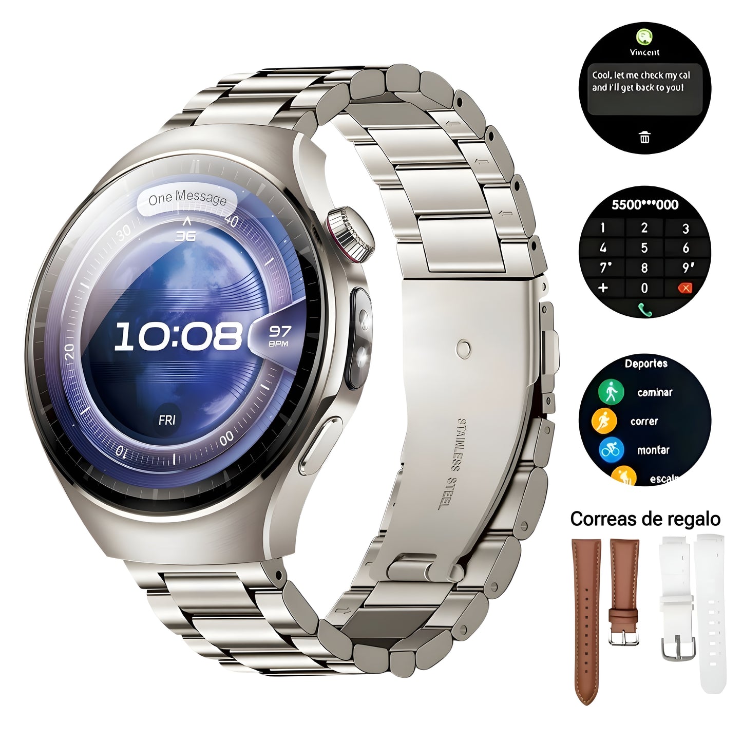 Reloj inteligente Watch 5 Plus
