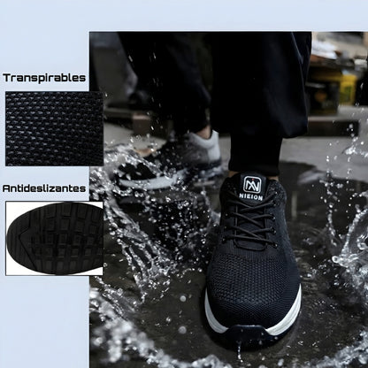 Tenis de Seguridad Deportivos NIEION BLACK