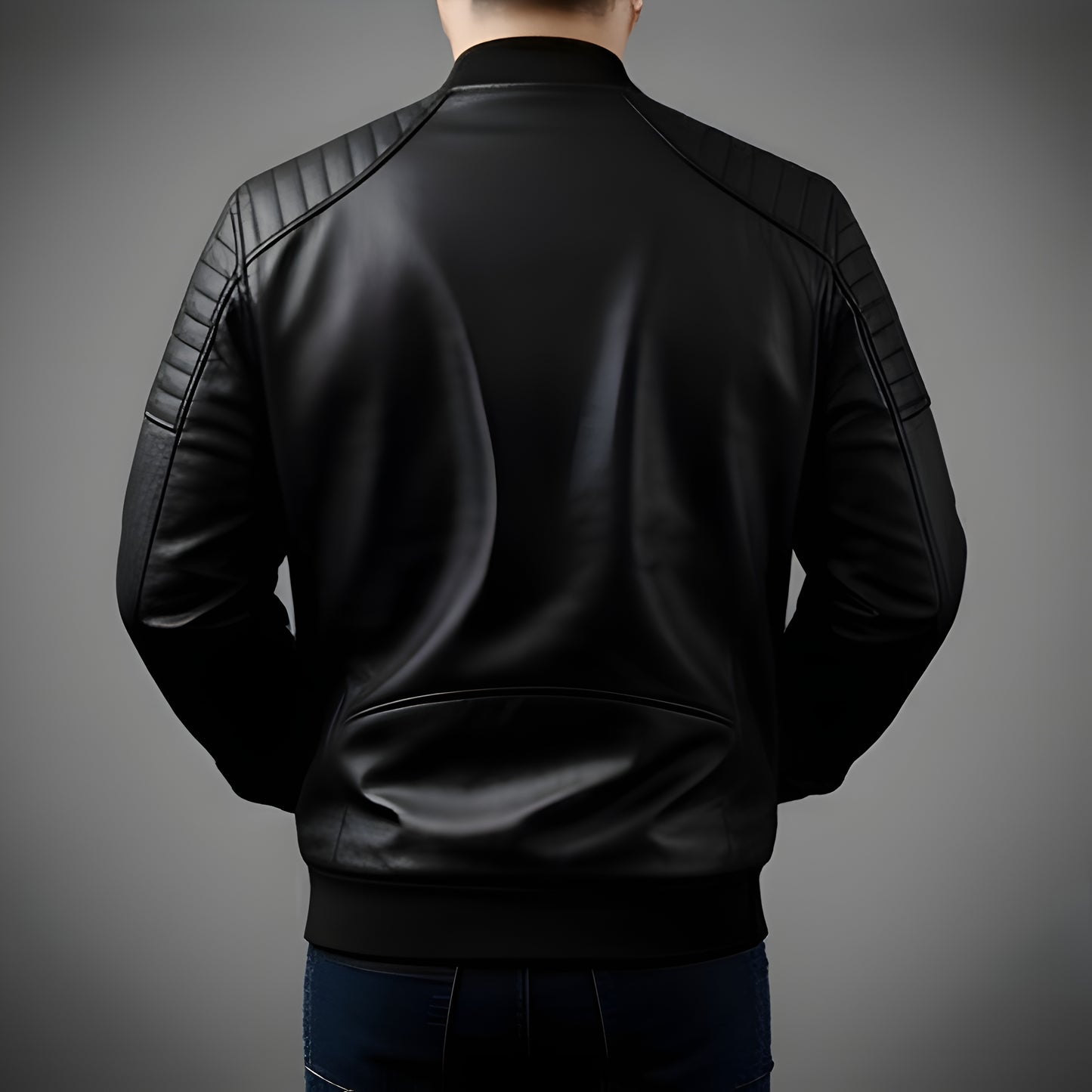 Chaqueta de Piel Para Hombre Premium