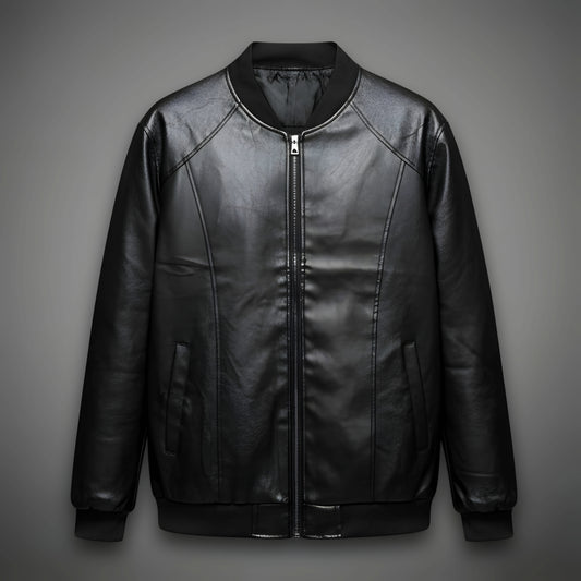Chaqueta de Piel para Hombre – Edición Black