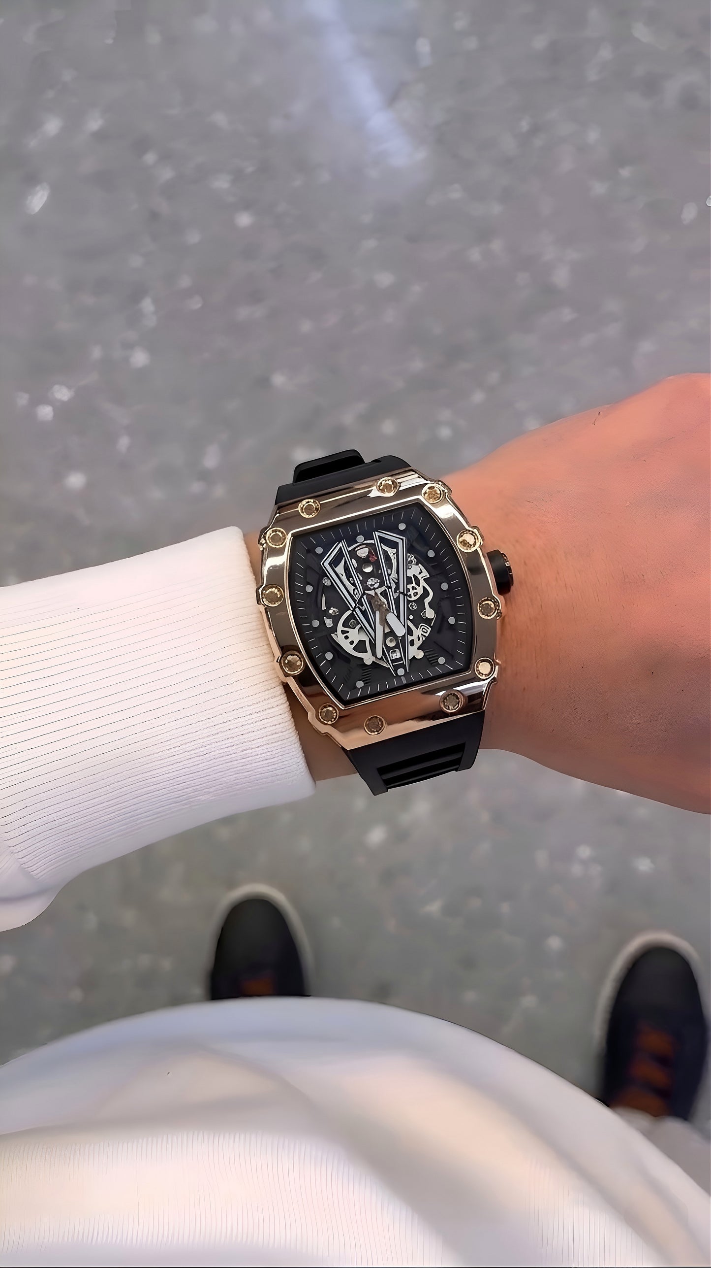 Midnight Steel Gold