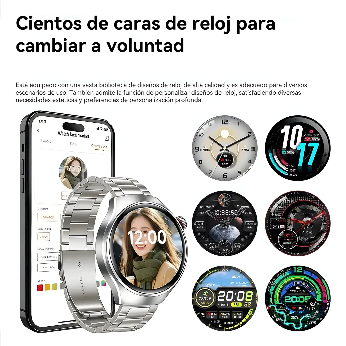 Reloj inteligente Watch 5 Plus