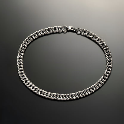 Esclava de Acero Inoxidable Trenzado Doble