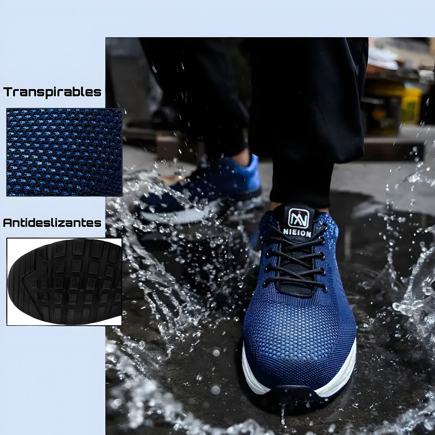 Tenis de Seguridad Deportivos NIEION