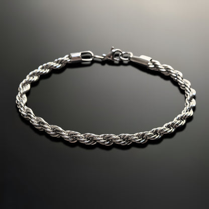 Esclava de Acero Inoxidable Trenza Redonda Premium