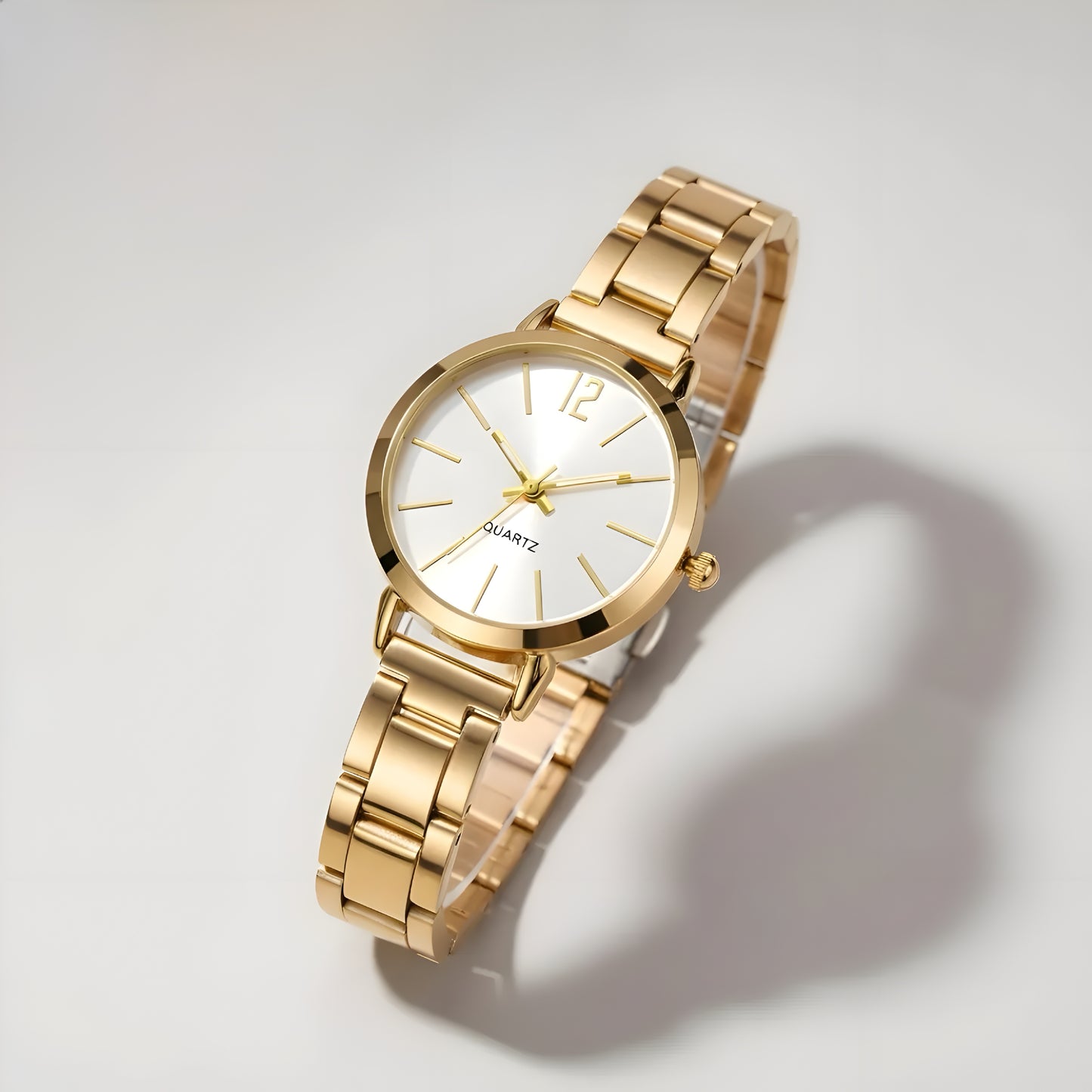 Reloj y Esclava de Mujer Aurora Gold