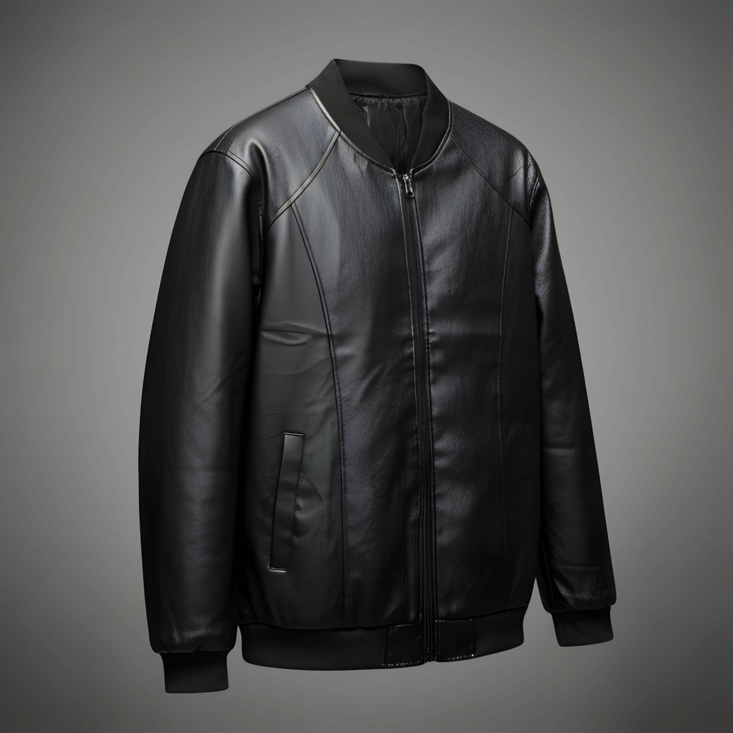 Chaqueta de Piel para Hombre – Edición Black