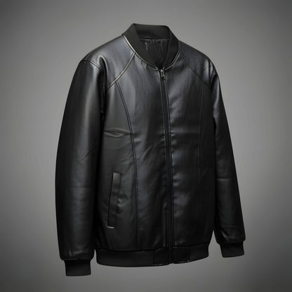 Chaqueta de Piel para Hombre – Edición Black