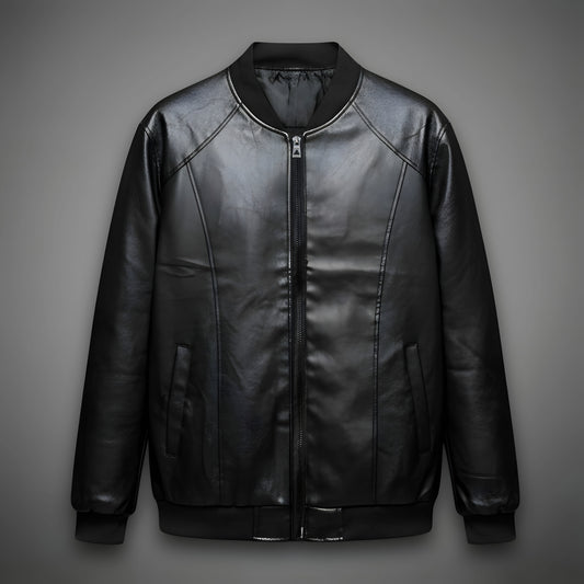 Chaqueta de Piel para Hombre – Edición Black