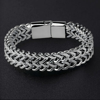 Esclava de Acero Inoxidable Trenzado