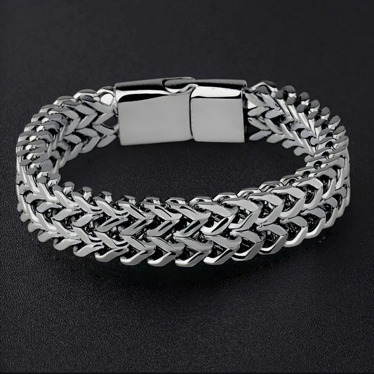 Esclava de Acero Inoxidable Trenzado