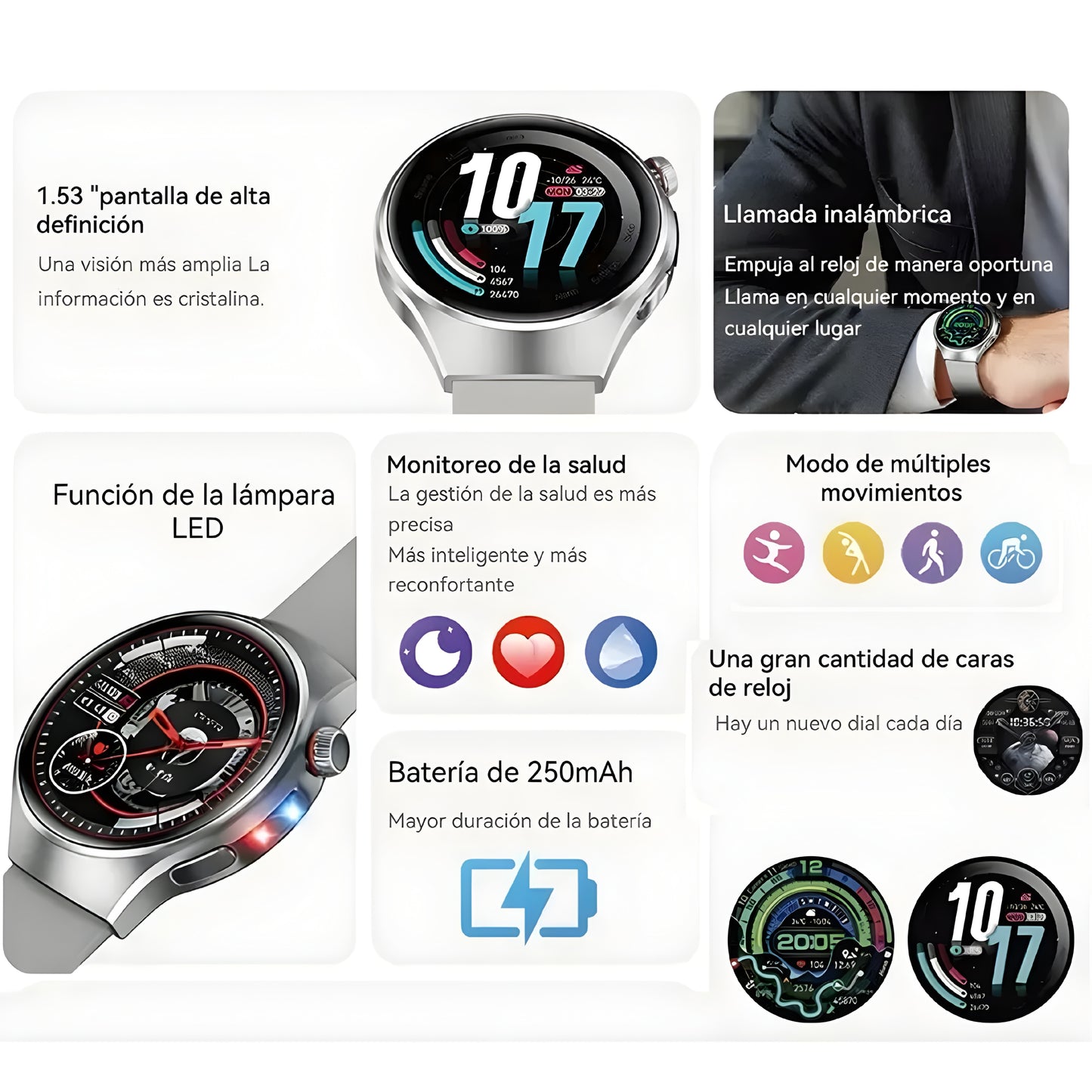 Reloj inteligente Watch 5 Plus