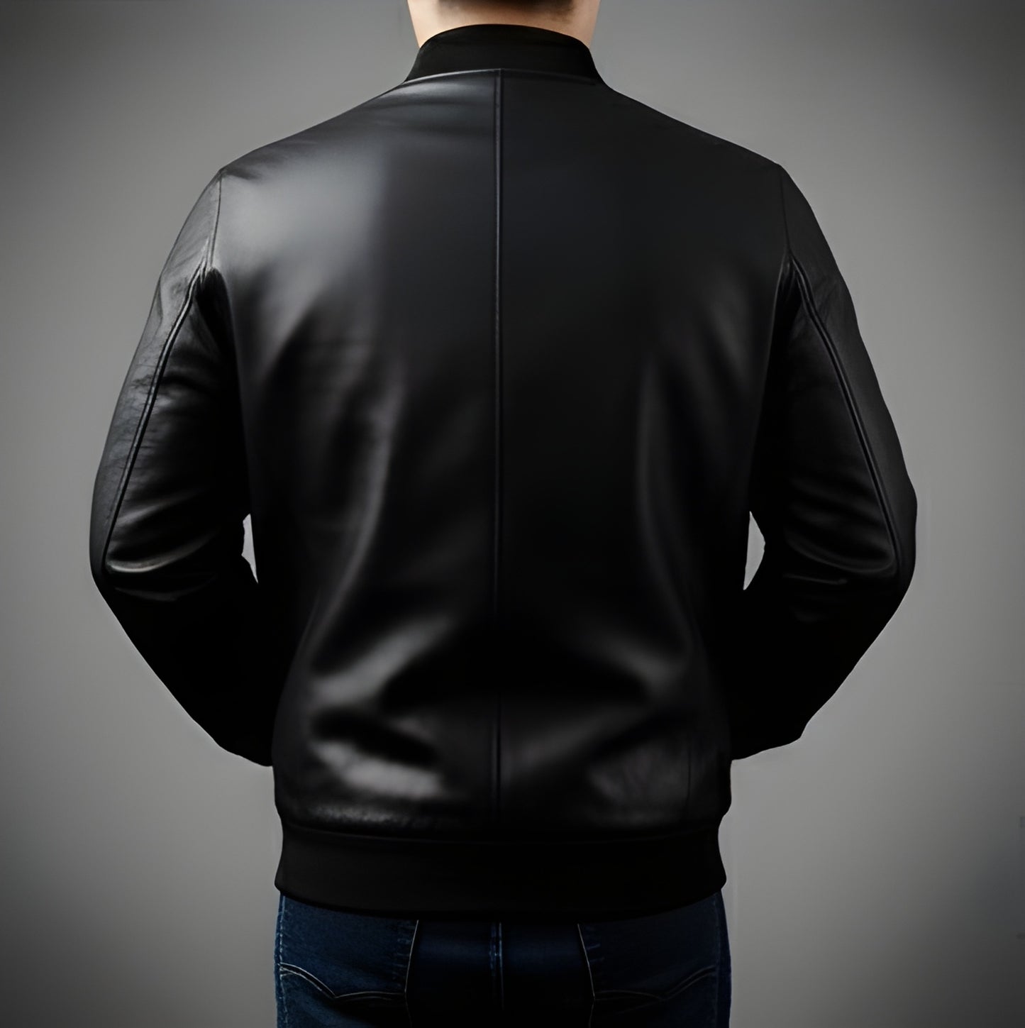 Chaqueta de Piel para Hombre – Edición Black